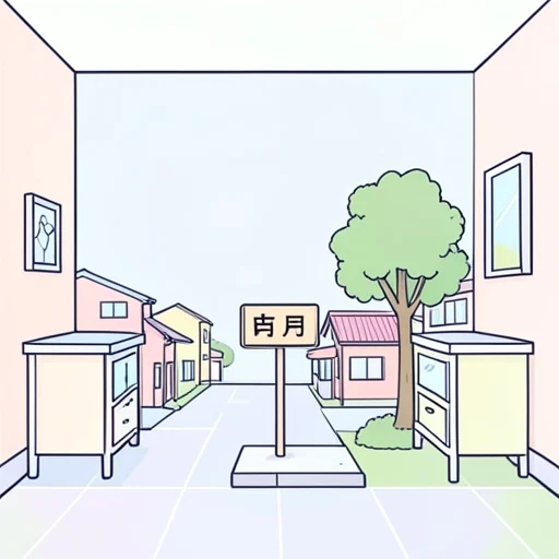 ～丁目 - Dicionário ilustrado
