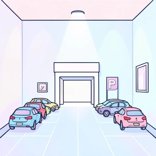 駐車場 - Illustrated Dictionary
