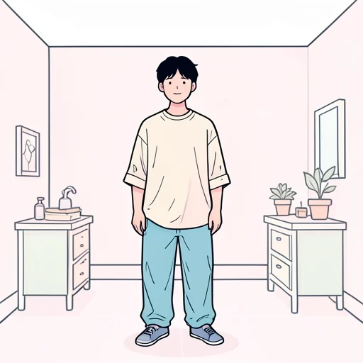 だぶだぶ - Diccionario ilustrado