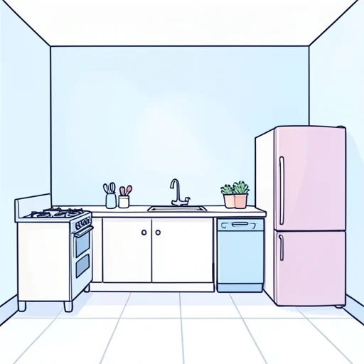 台所 - イラスト辞典