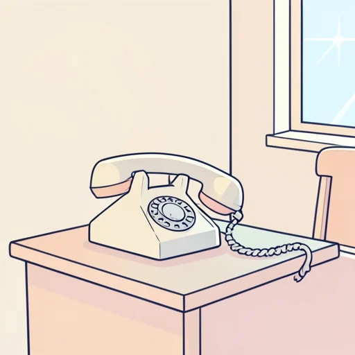 電話 - Illustrated Dictionary