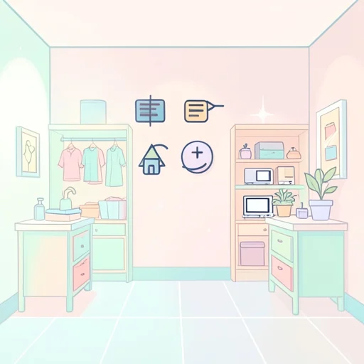 デパート - 그림 사전