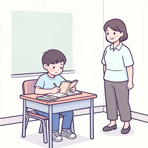 弟子 - Illustrated Dictionary