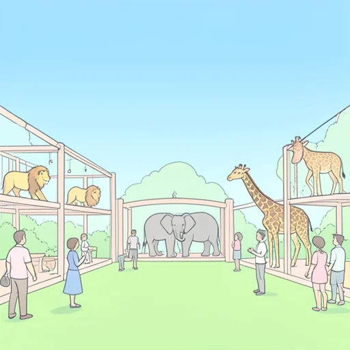 動物園 - Illustrated Dictionary
