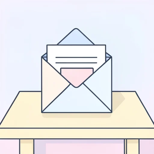 同封 - イラスト辞典
