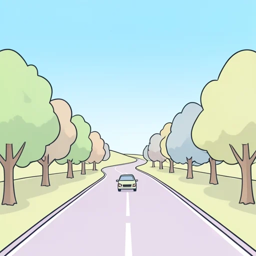 道路 - 그림 사전