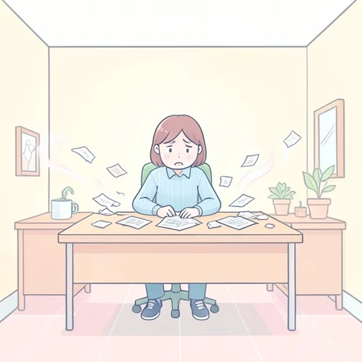 動揺 - Illustrated Dictionary