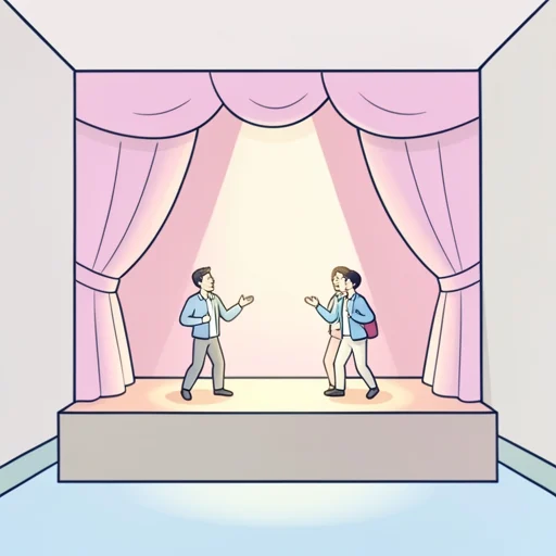 演劇 - イラスト辞典
