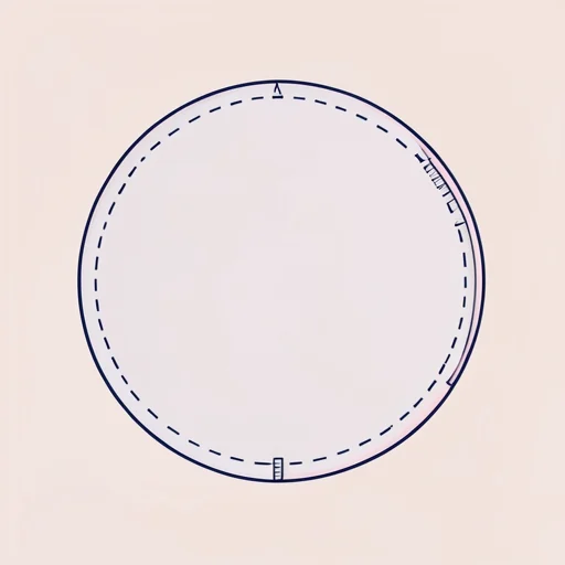 円周 - イラスト辞典