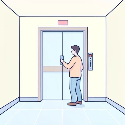 エレベーター - 그림 사전