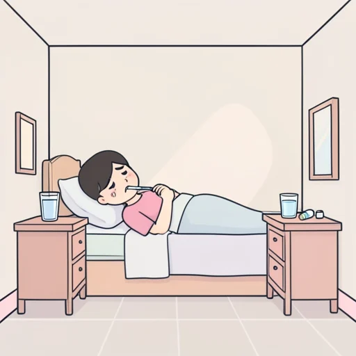 不調 - イラスト辞典