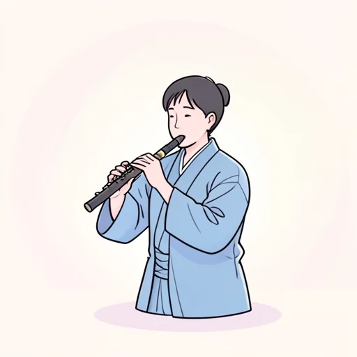 笛 - Diccionario ilustrado