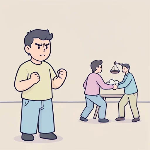 憤慨 - Diccionario ilustrado