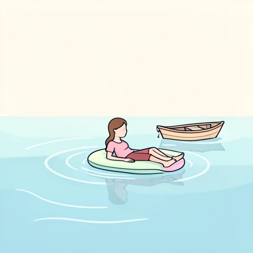 浮力 - イラスト辞典
