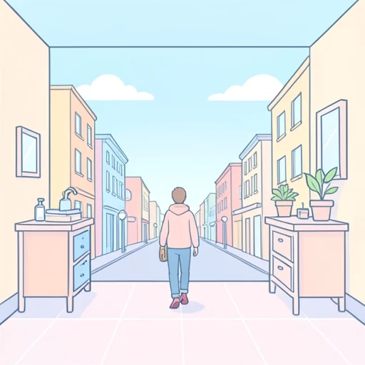街頭 - Dizionario illustrato