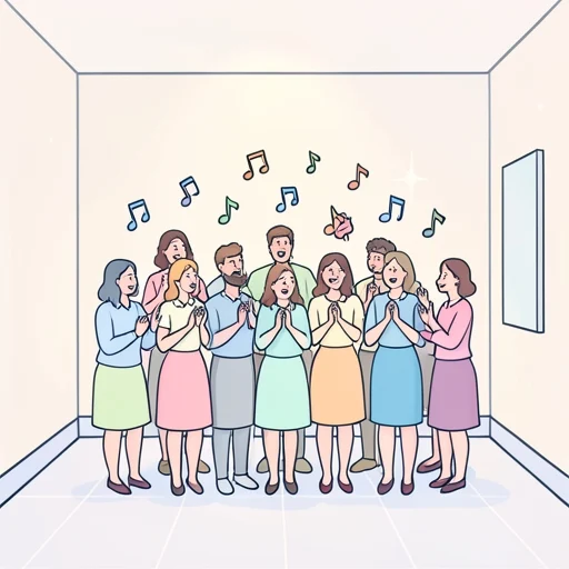 合唱 - Illustrated Dictionary