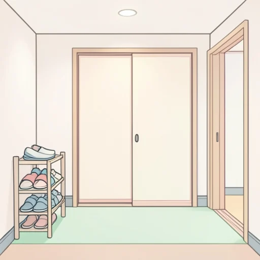 玄関 - イラスト辞典