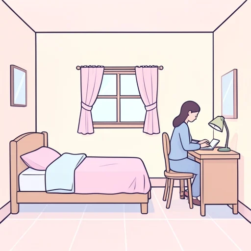 下宿 - Dizionario illustrato