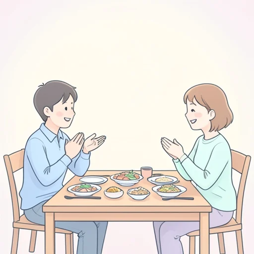 ごちそうさま - Diccionario ilustrado