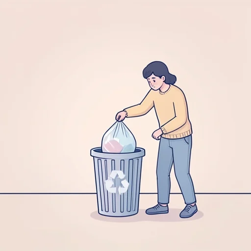 ごみ - 그림 사전