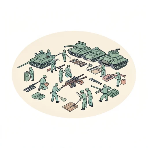 軍備 - Dicionário ilustrado