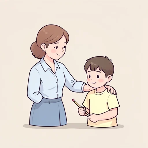 励ます - Illustrated Dictionary