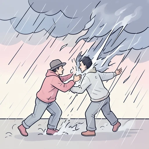 激しい - Illustrated Dictionary