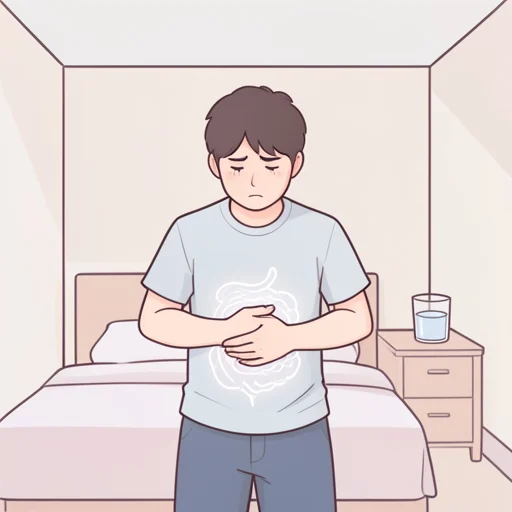 吐き気 - Từ điển minh họa