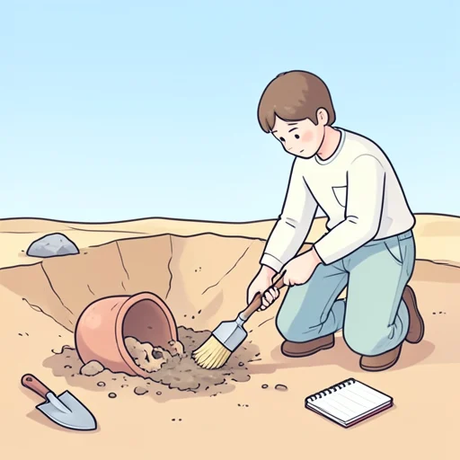 発掘 - Illustrated Dictionary