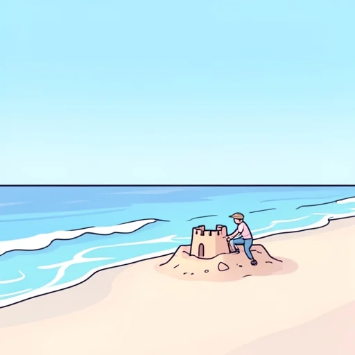 浜辺 - พจนานุกรมภาพ