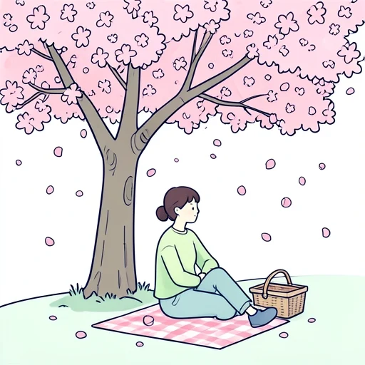 花見 - Từ điển minh họa