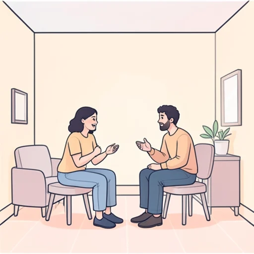 話しています - Illustrated Dictionary
