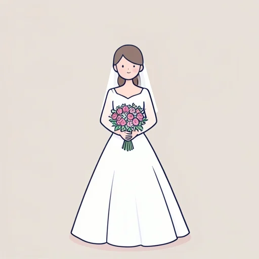 花嫁 - Từ điển minh họa
