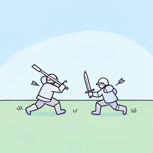 反撃 - Illustrated Dictionary
