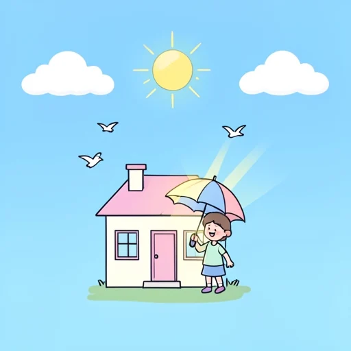 晴れ - イラスト辞典