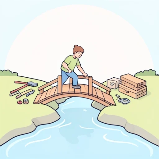 橋渡し - Illustrated Dictionary
