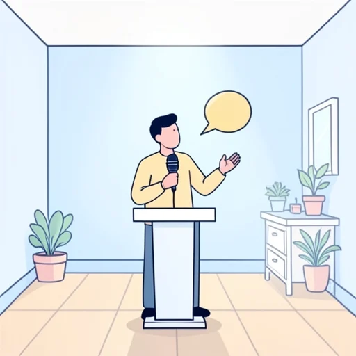 発言 - イラスト辞典