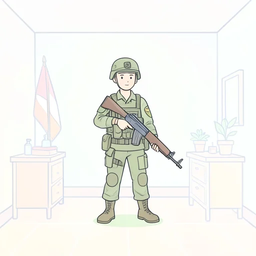 兵士 - Từ điển minh họa