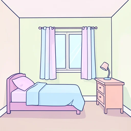 部屋 - Dizionario illustrato