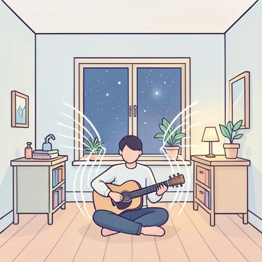響く - イラスト辞典