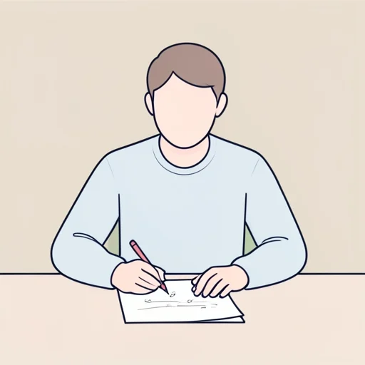 左利き - Illustrated Dictionary