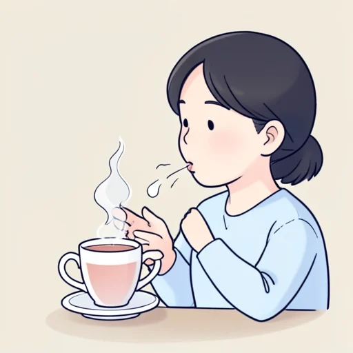 冷える - イラスト辞典