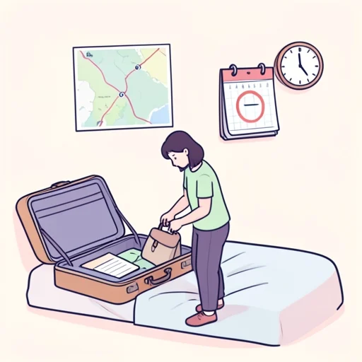 日帰り - Illustrated Dictionary