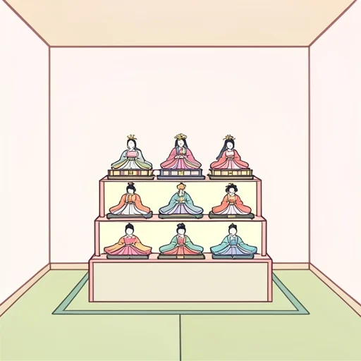 雛祭 - Illustrated Dictionary