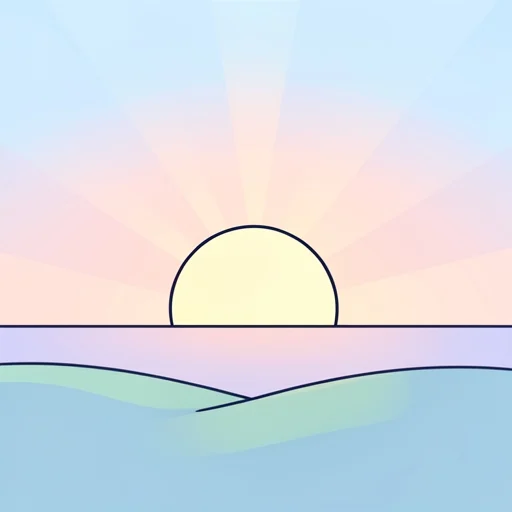 日の出 - Illustrated Dictionary