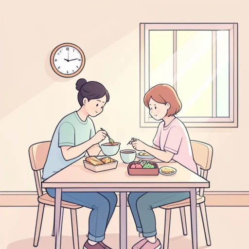 昼飯 - Illustrated Dictionary