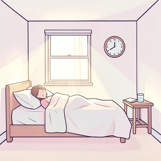 昼寝 - イラスト辞典