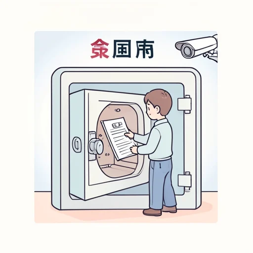 保管 - Dizionario illustrato