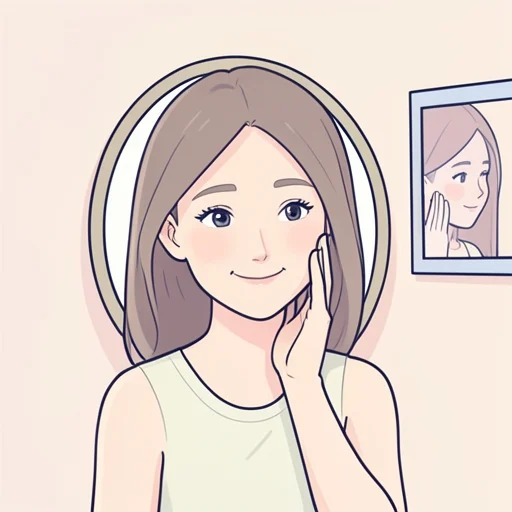 ほっぺた - Diccionario ilustrado