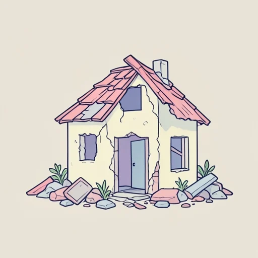 滅びる - 그림 사전
